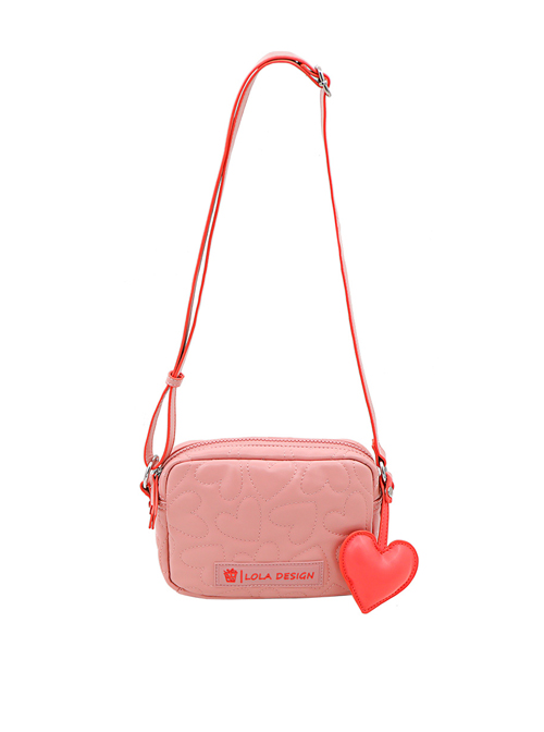 Girly Heart Square Shoulder Bag